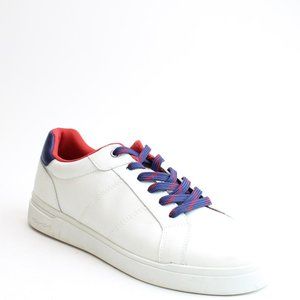 Easy Spirit MP2 Sneakers Size 7 WIDE Width Leather Lace Up Low Top White NEW